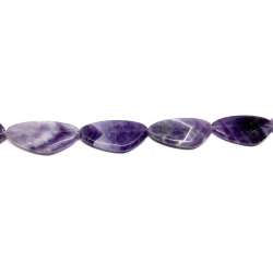 Amatista nugget plano irregular 20x40mm