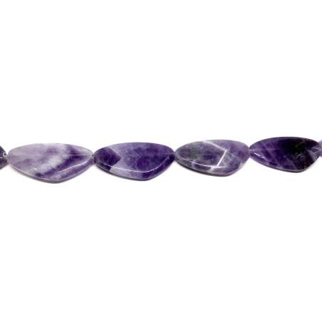 Amatista nugget plano irregular 20x40mm