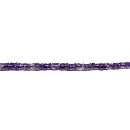 Amatista tulipán 6x8mm
