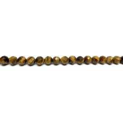 Ojo de Tigre 10mm facetado