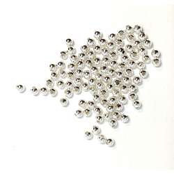 Bolas lisas de Plata de Ley 2,5mm