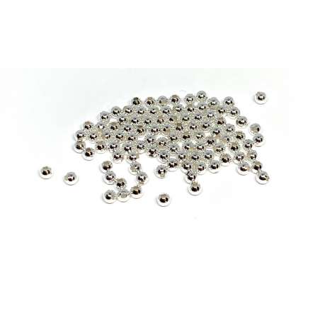 Bolas lisas de Plata de Ley 2,5mm