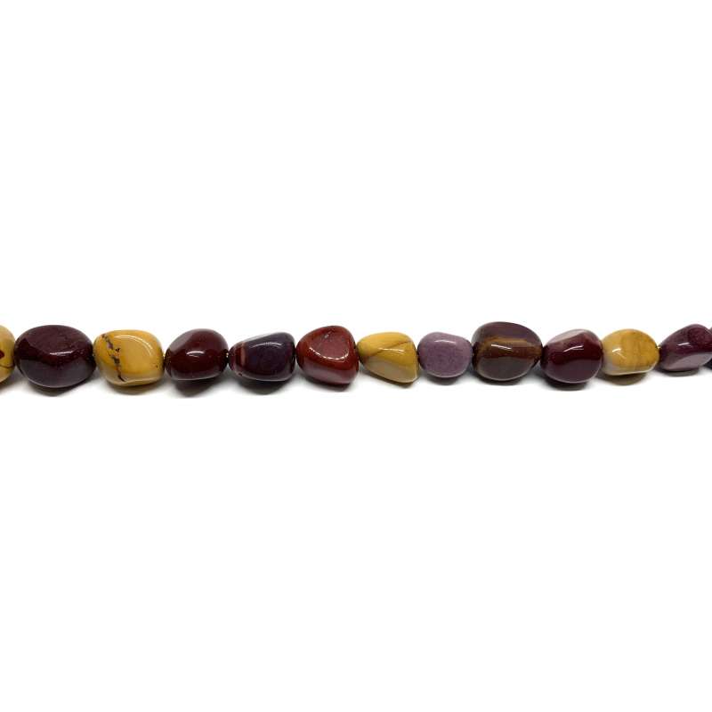 Jaspe Mokaita nugget 12x13mm