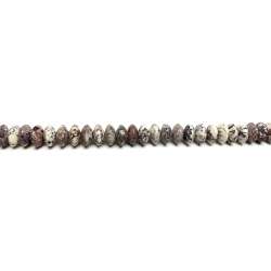 Jaspe Víbora abacus 10x6mm
