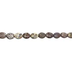 Jaspe Víbora oval 15x20mm
