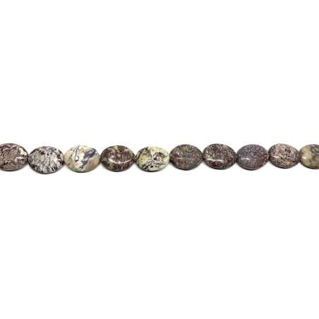 Jaspe Víbora oval 15x20mm