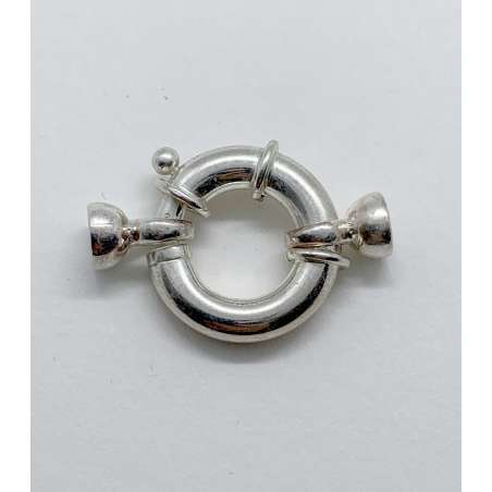 Timón en Plata de Ley 18mm con capuchón