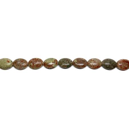 Jaspe Verde oval 15x20mm