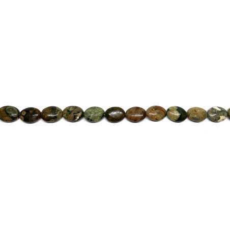 Jaspe Riolita oval 12x16mm