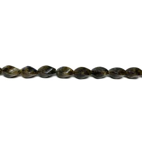 Labradorita oliva "S" 10x18mm