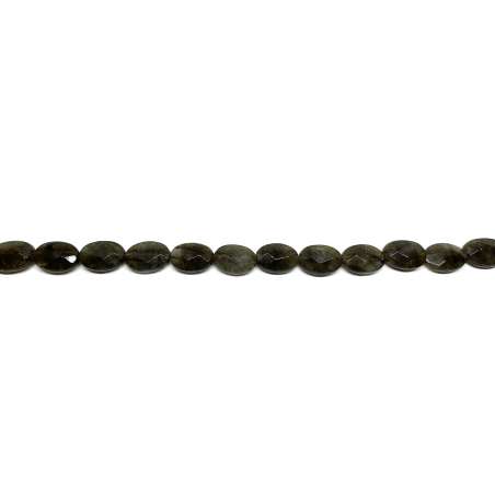 Labradorita oval 10x14mm facetado