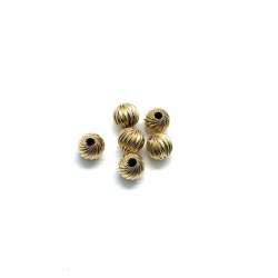 Bolas gayonadas de Gold Filled 7mm