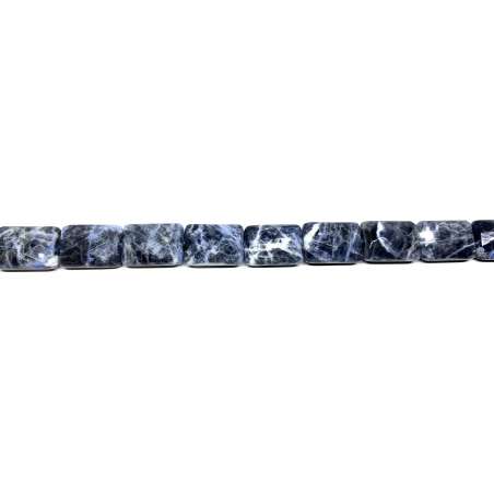 Sodalita rectángulo 13x18mm facetado