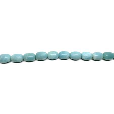 Amazonita barril 11x15mm